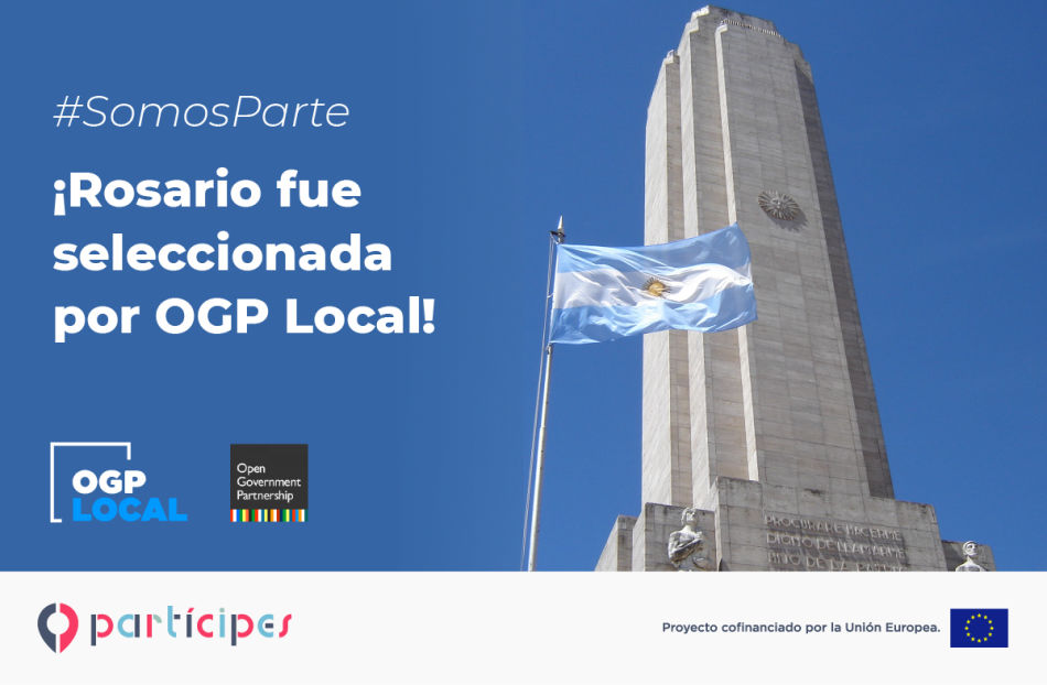 ¡Nos postulamos y ganamos! Rosario fue seleccionada para OGP Local 